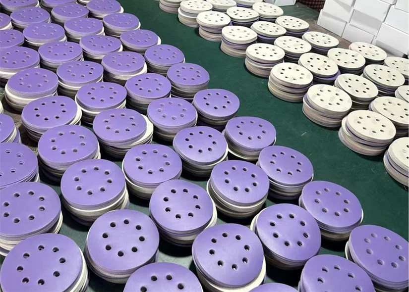 Purple Ceramic Sanding Pads Purple Ceramic Sanding Pads